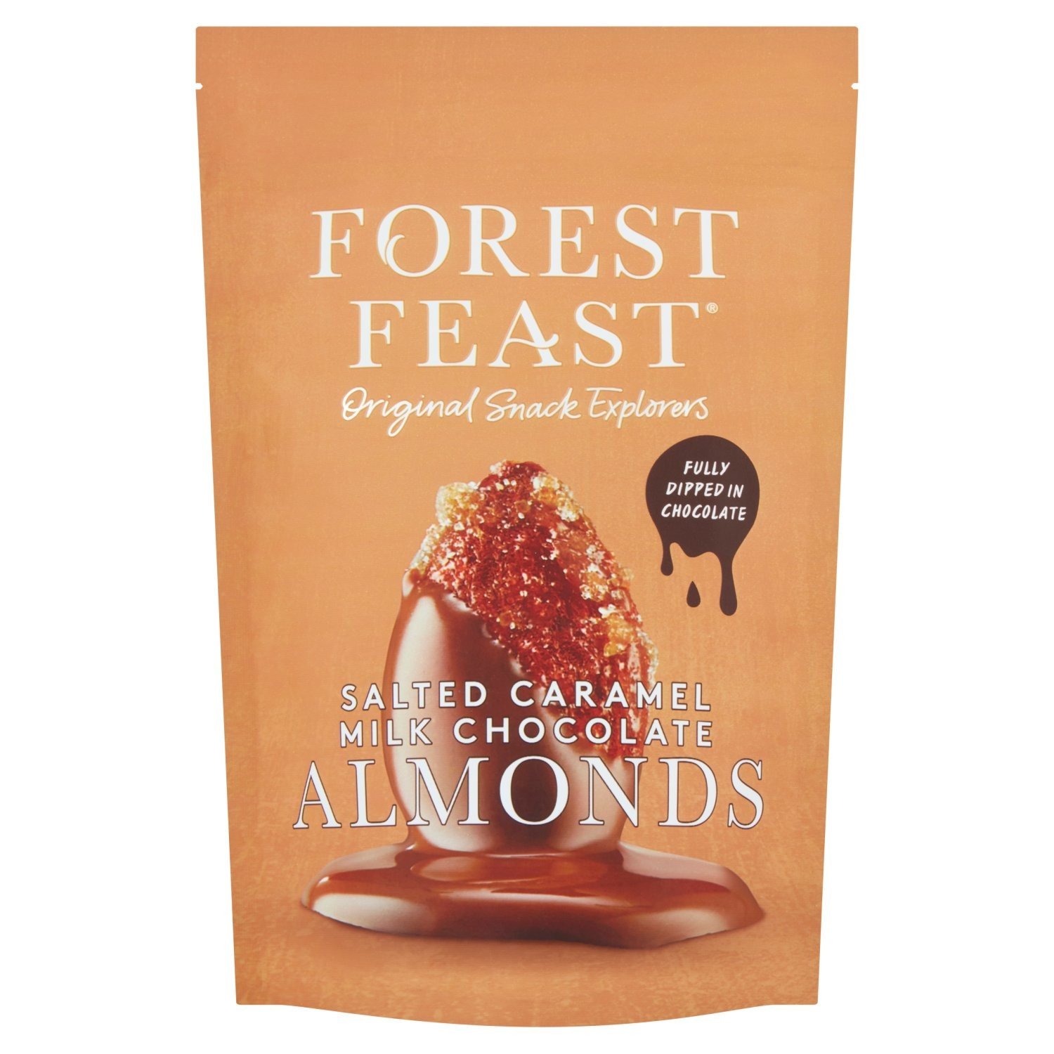 Forest Feast Salted caramel milk chocolate almonds