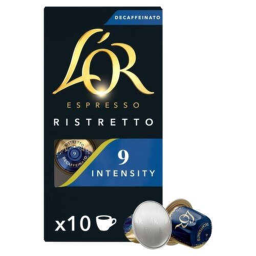 L'OR Ristretto Decaffeinated Coffee Capsules 10 Pack (52 g) | British ...