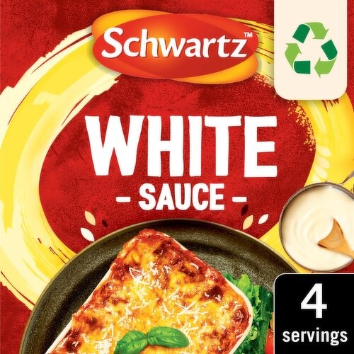 Schwartz White Sauce Mix (25 g) | British & Irish Food Delivered in the ...